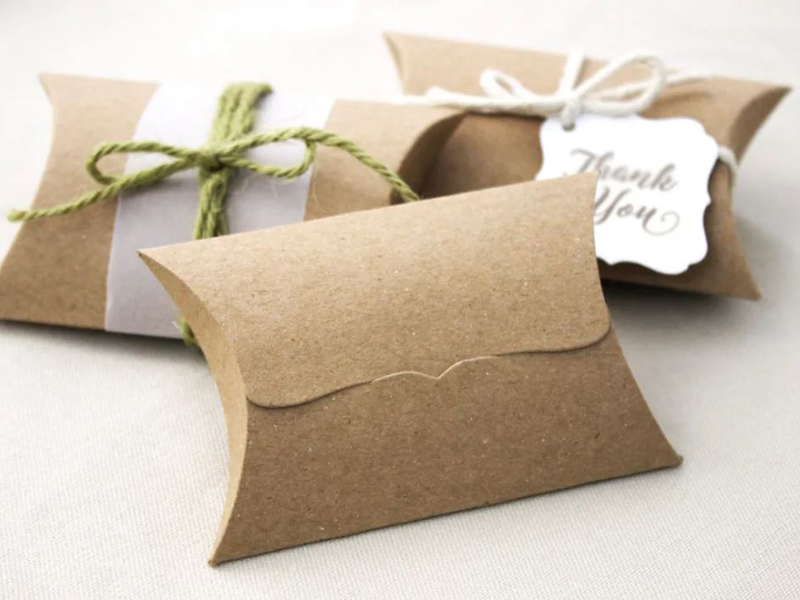 Gift Packaging In Pillow Boxes