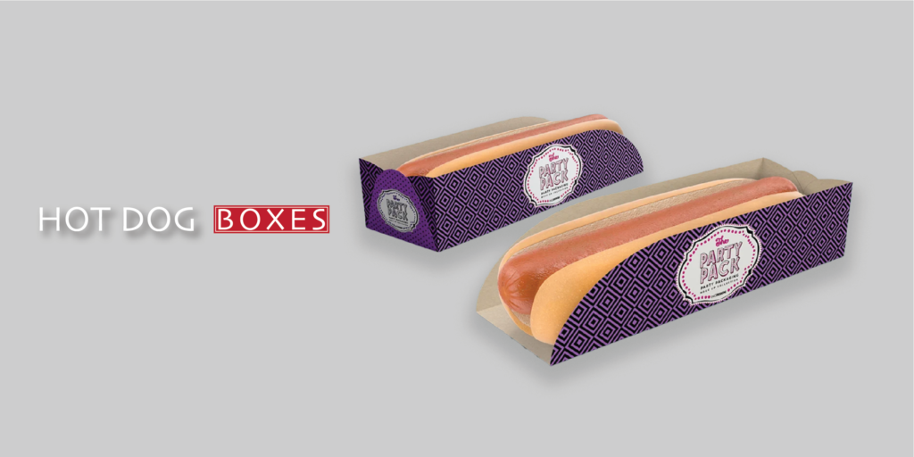 Custom hot dog boxes 