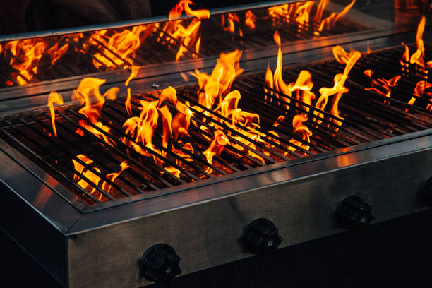 stunning pic of a grill machine